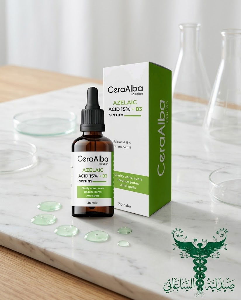 سيرا البا سيروم ازيليك اسيد اخضر 30 مل - CERAALBA ALBA SERUM AZILIK ASID AKHDR 30ML